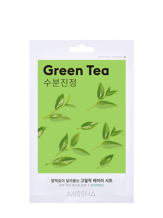 Missha Airy Fit Sheet Mask 20ml - Green Tea