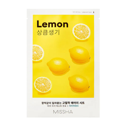 Missha Airy Fit Sheet Mask 20ml - Lemon