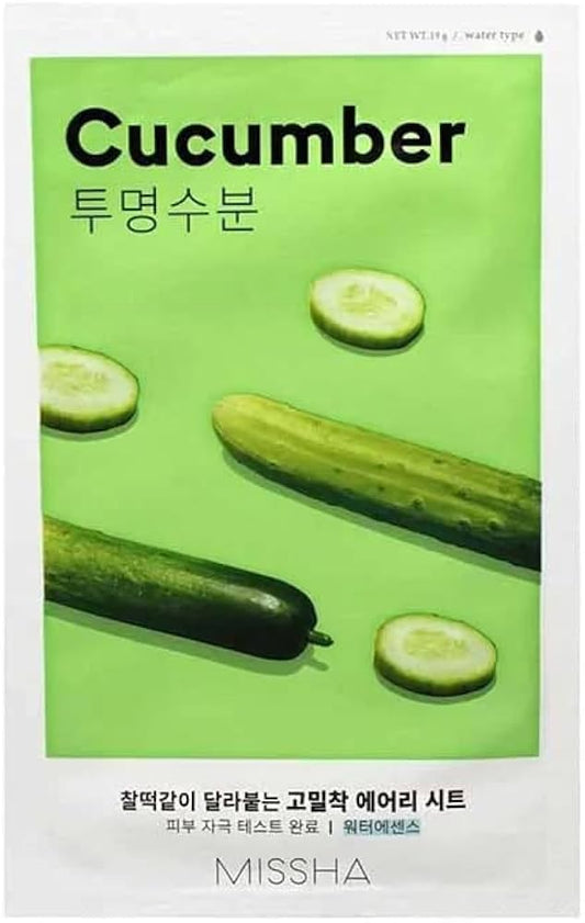 Missha Airy Fit Sheet Mask 20ml - Cucumber
