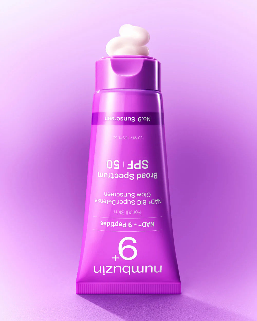 Numbuzin No.9 NAD+ 9 Peptides Dewy Sun Essence SPF50+ PA++++ 50ml