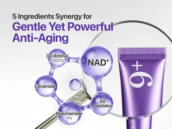 Numbuzin  No.9 NAD+ Retinal Volumetox Eye Cream 20ml (Tube)