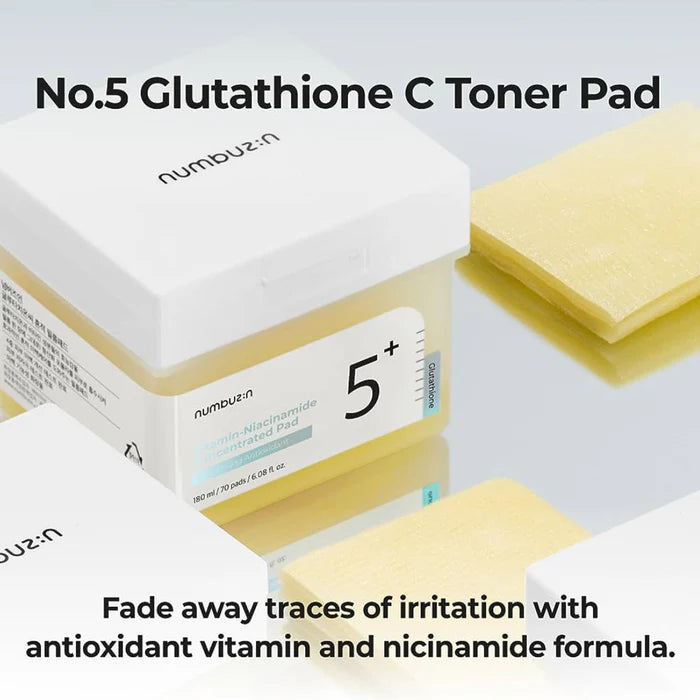 Numbuzin No. 5+ Vitamin Niacinamide Concentrated Pad