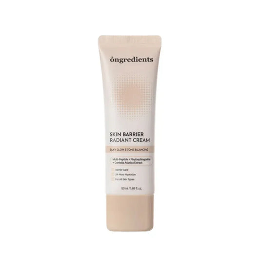 Ongredients  Skin Barrier Radiant 50ml