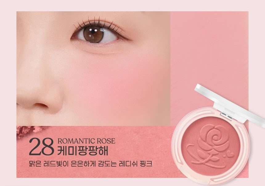 Peripera Pure Blushed Sunshine Cheek [#28 Romantic Rose]
