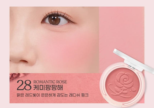 Peripera Pure Blushed Sunshine Cheek [#28 Romantic Rose]