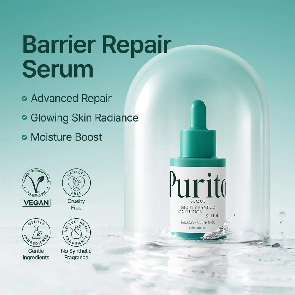 Purito  Mighty Bamboo Panthenol Serum 30ml