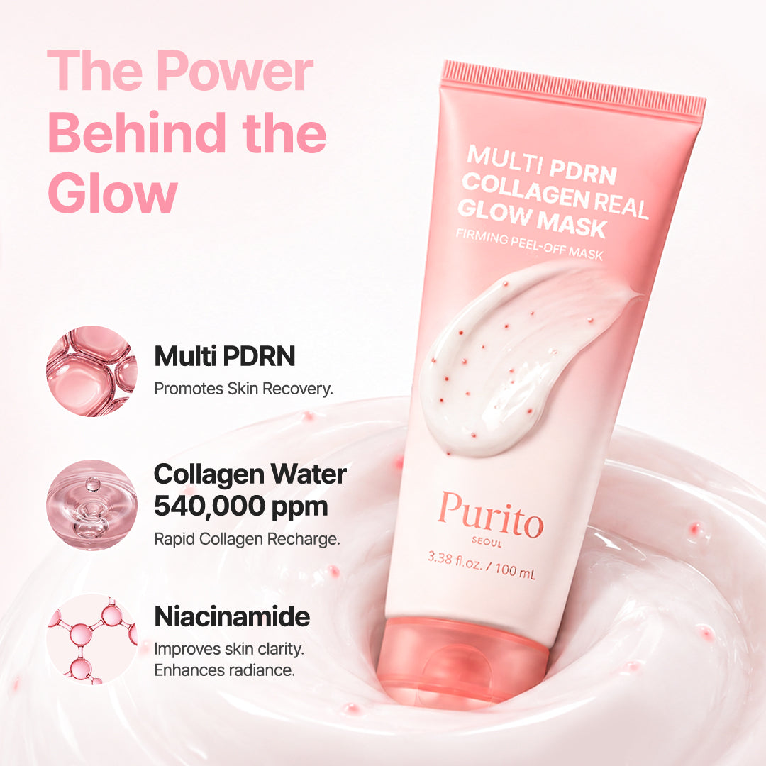 Purito Multi PDRN Collagen Real Glow Mask 100ml