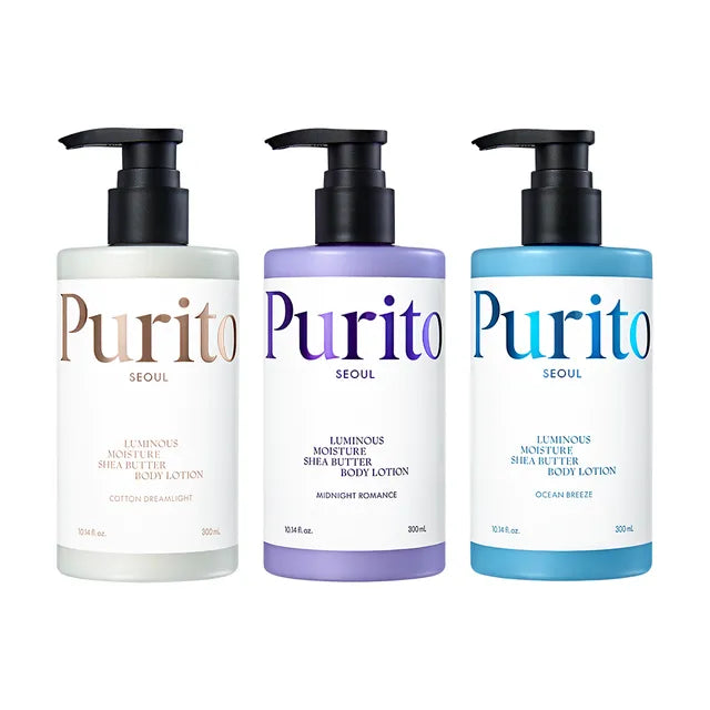 PURITO SEOUL Luminous Moisture Shea Butter Body Lotion 300 ml