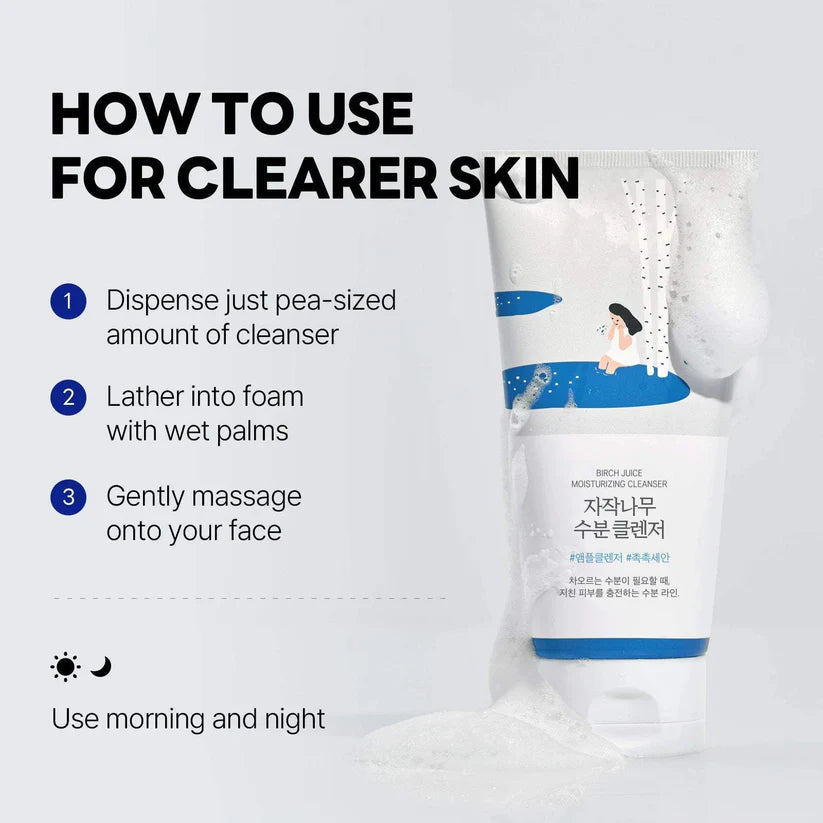 ROUND LAB Birch Juice Moisturizing Cleanser 150ml