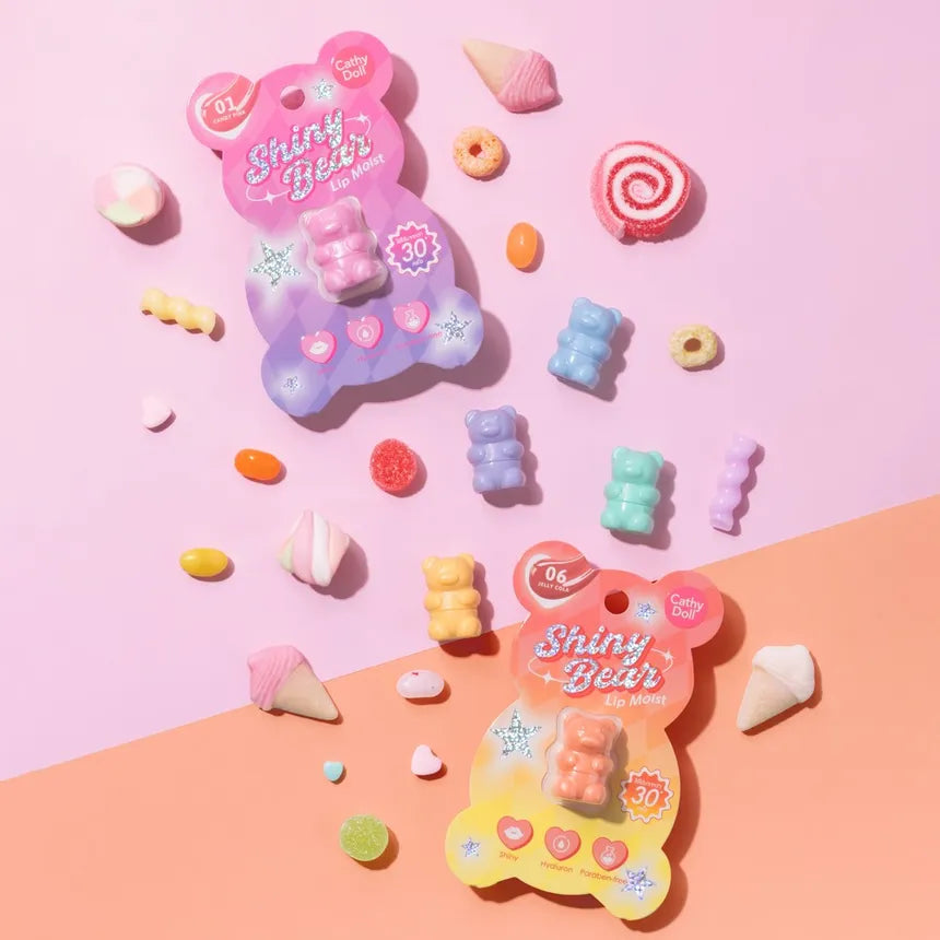 Cathy Doll Shiny Bear Lip Moist - #01 Candy Pink  1.1g