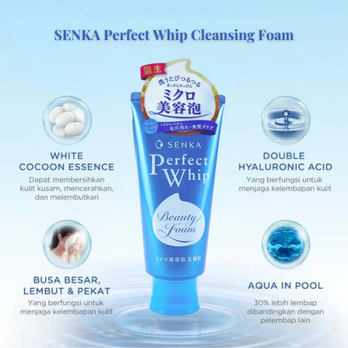 Shiseido - Senka Perfect Whip Fresh Beauty Face Foam [100g]