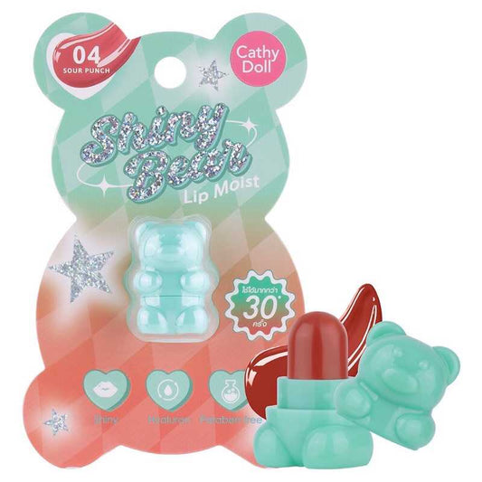 Cathy Doll Shiny Bear Lip Moist - #04 Sour Punch   1.1 g