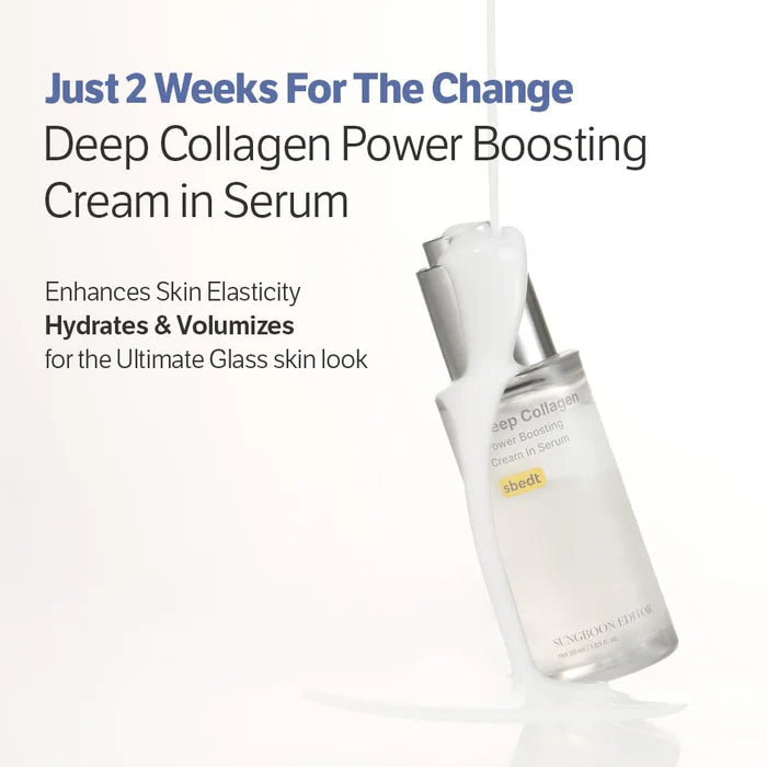 Sungboon Editor Deep Collagen Power Boosting Cream in Serum 30ml
