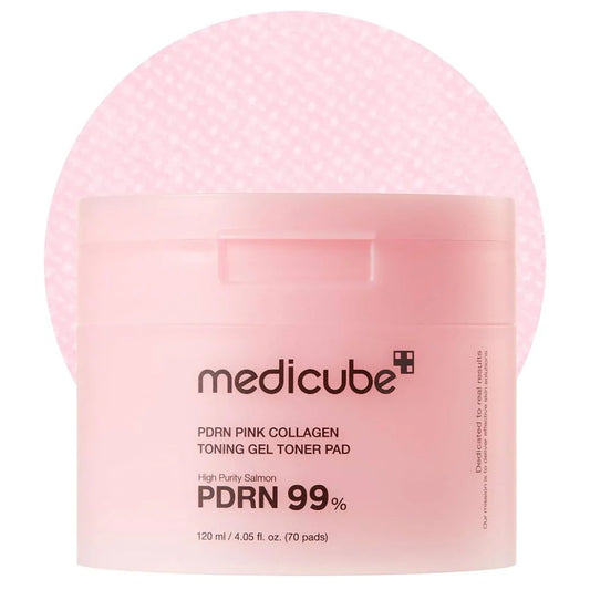 Medicube - PDRN Pink Collagen Toning Gel Toner Pad 70 Pads