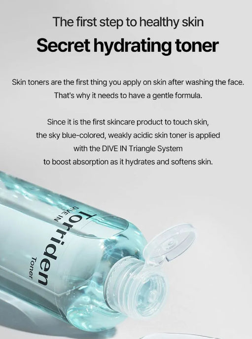 Torriden DIVE-IN Low Molecular Hyaluronic Acid Toner 300ml