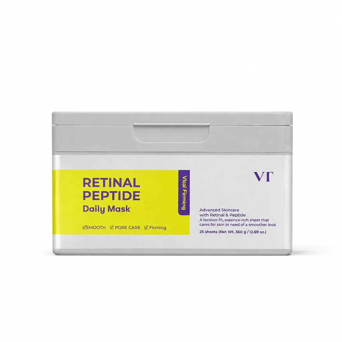 VT Cosmetics Retinal Peptide Daily Mask Sheet 360g