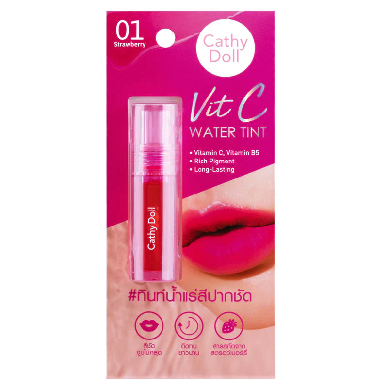 Cathy Doll Vit C Water Tint - #1 Strawberry