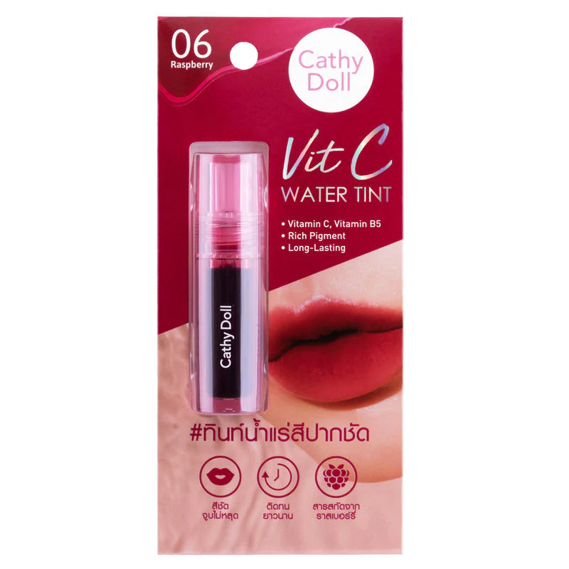 Cathy Doll Vit C Water Tint - #6 Raspberry