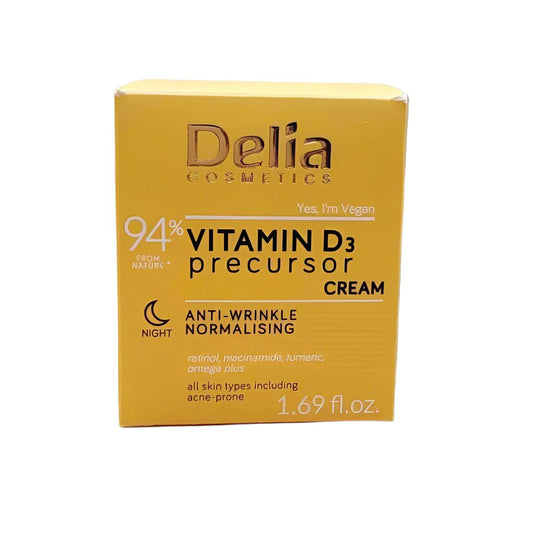 Delia Anti-Wrinkle Normalizing Cream Vitamin D3 Precursor - Night