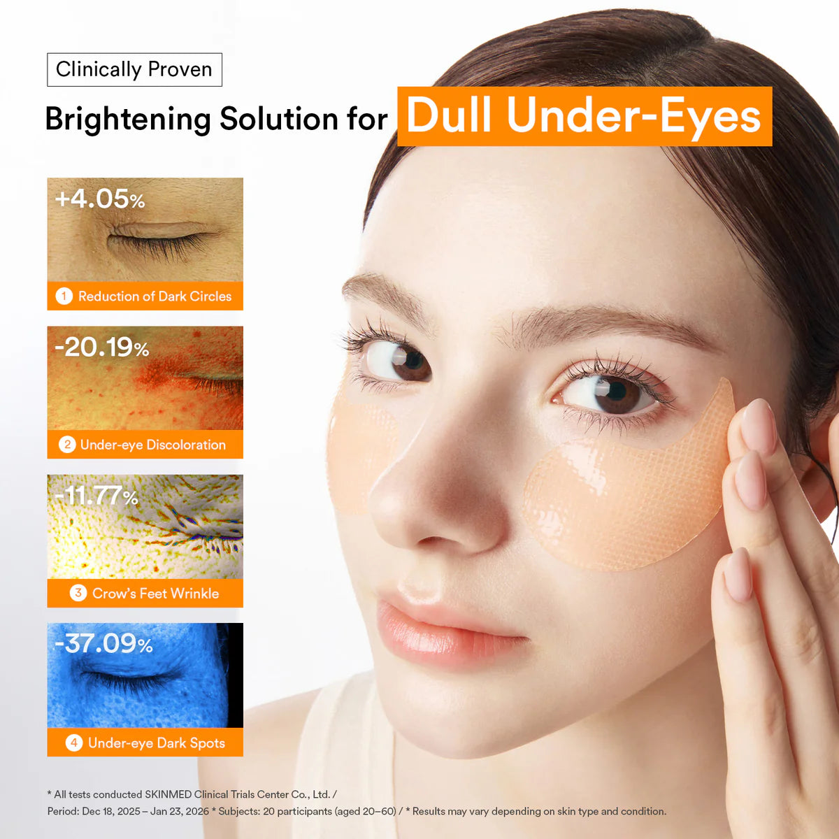 Abib Glutathione Kojic Acid Eye Patch 60 Patches  90g