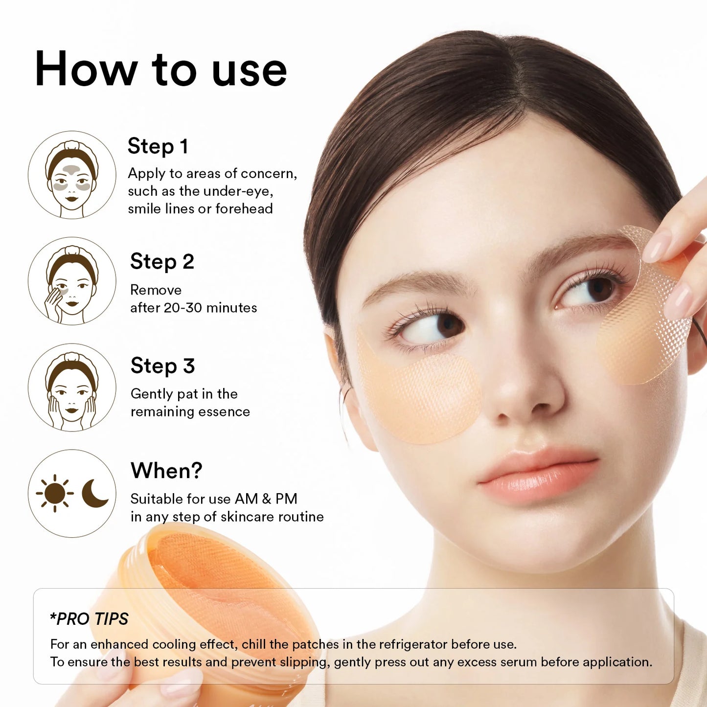 Abib Glutathione Kojic Acid Eye Patch 60 Patches  90g