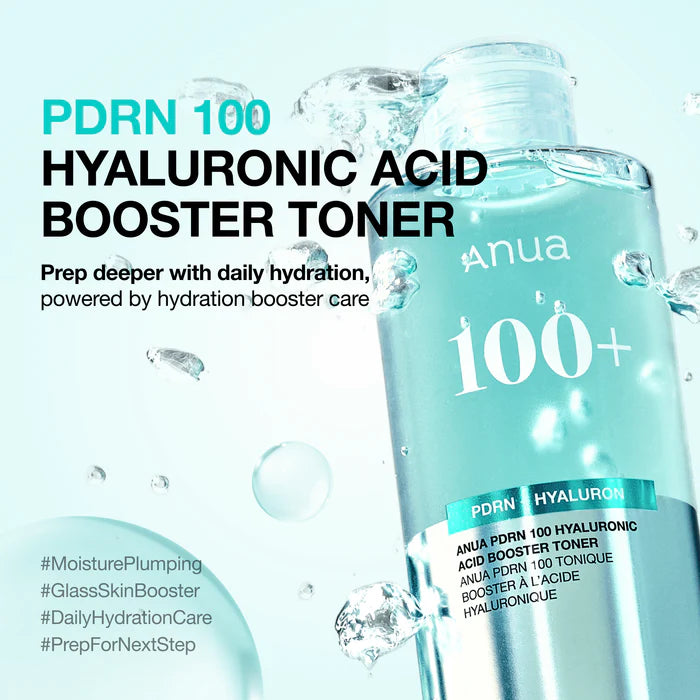 Anua PDRN 100 Hyaluronic Acid Booster  Toner 250 ml
