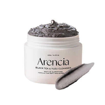 Arencia - Black Tea Rice Mochi Cleanser 120g
