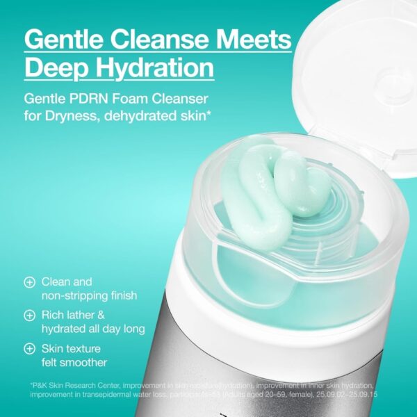 Anua PDRN Hyaluronic Acid Moisturizing Cleansing Foam 150 ml