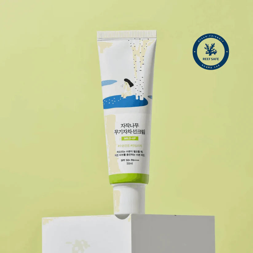 Round Lab Birch Moisturizing Mild-Up Sunscreen SPF50+ PA++++ 50ML