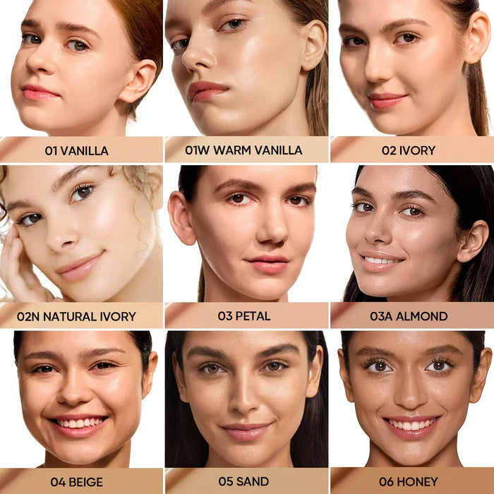 Skintific Cover All Perfect Cushion 12 Hours [03W Warm Almond]