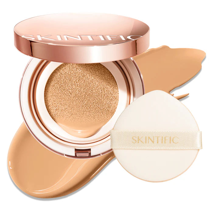 Skintific Cover All Perfect Cushion 12 Hours [03W Warm Almond]